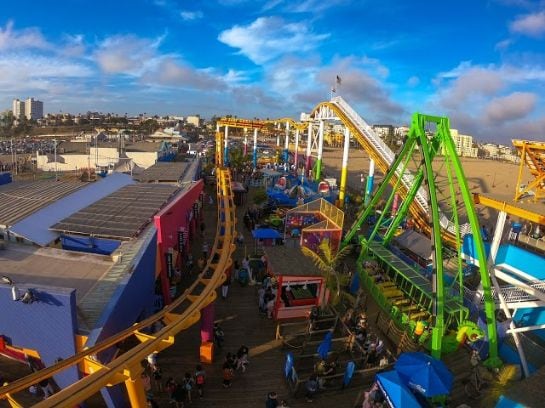 Enjoy Carnival Rides at Santa Monica Pier_Beach-5